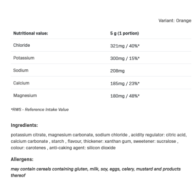 Electrolytes Powder 200 гр | SFD Nutrition