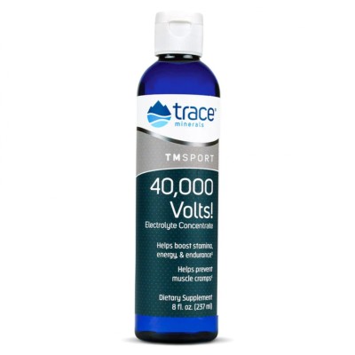 40,000 Volts! Electrolyte Concentrate 237 мл | Trace Minerals