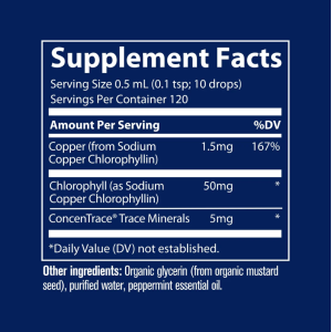 Ionic Chlorophyll 6000 59 мл | Trace Minerals