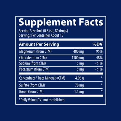 Ionic Magnesium 400 мг 59 мл | Trace Minerals