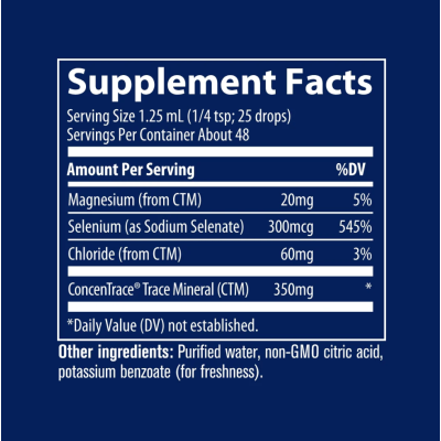 Ionic Selenium 300 мкг 59 мл | Trace Minerals Ionic Selenium 300 мкг 59 мл | Trace Minerals