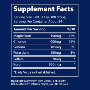 Keto Electrolyte Drops 118 мл | Trace Minerals