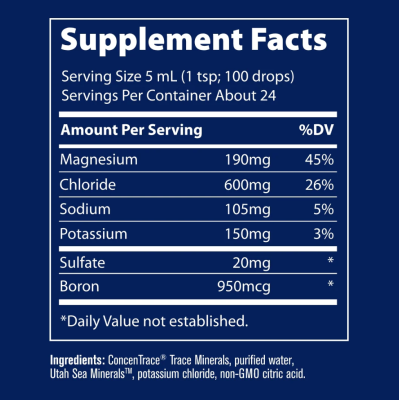 Keto Electrolyte Drops 118 мл | Trace Minerals