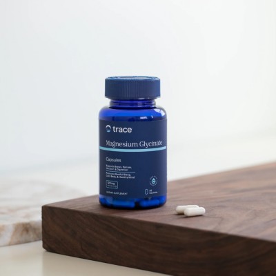 Magnesium Glycinate 120 мг 90 капсули | Trace Minerals