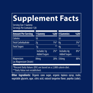 Magnesium Gummies 120 дъвчащи бонбони | Trace Minerals