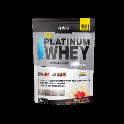 100% Platinum Whey 750 гр | VPLab 100% Platinum Whey 750 гр | VPLab