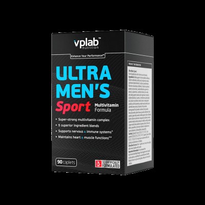 Ultra Men's Sport Multivitamin 90 капсули | VPLab