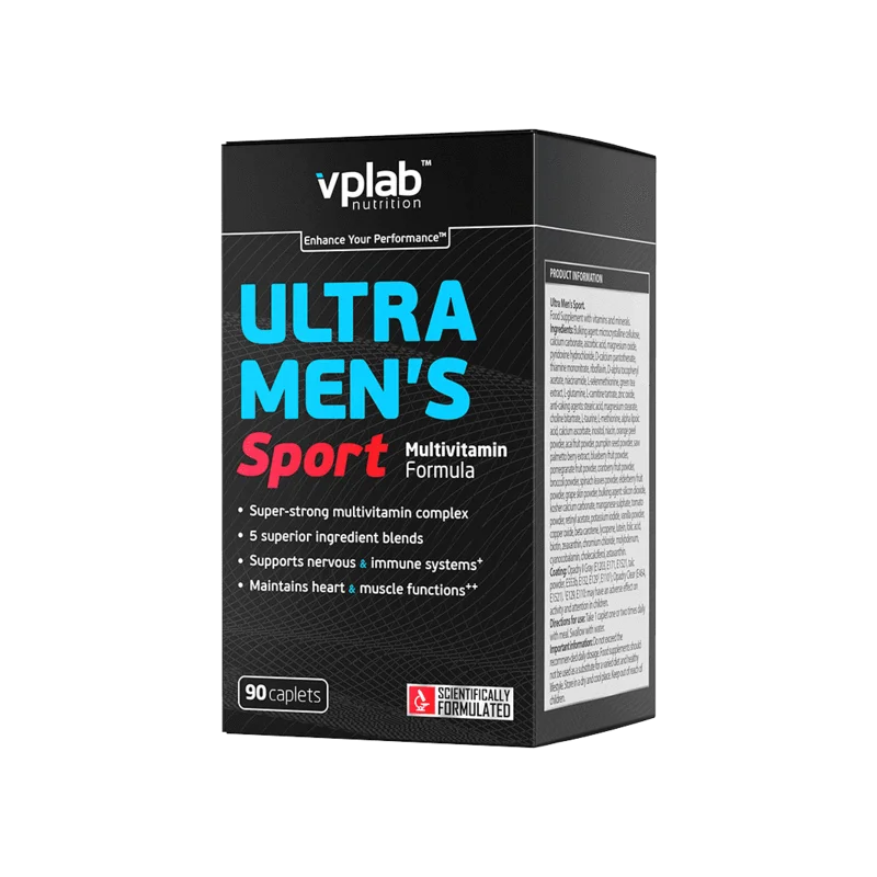 Ultra Men's Sport Multivitamin 90 капсули | VPLab