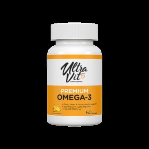 UltraVit Premium Omega 3 60 гел-капсули | VPLab