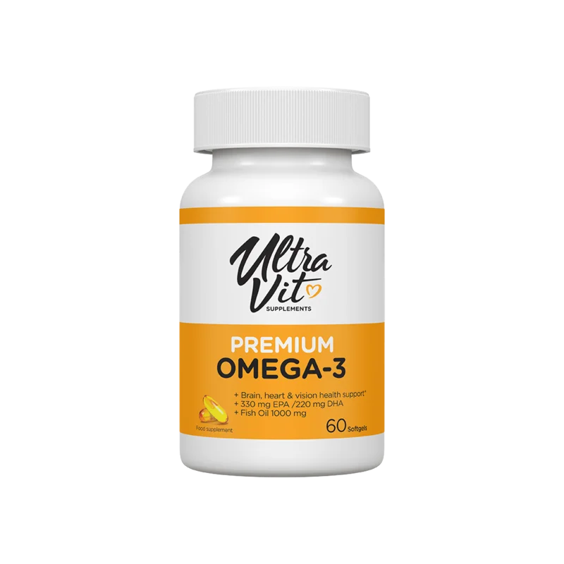 UltraVit Premium Omega 3 60 гел-капсули | VPLab