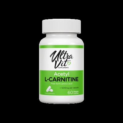 UltraVit Acetyl L-Carnitine 60 капсули | VPLab