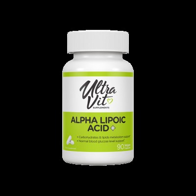 UltraVit Alpha Lipoic Acid+ 90 капсули | VPLab UltraVit Alpha Lipoic Acid+ 90 капсули | VPLab