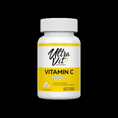 UltraVit Vitamin C 1000 60 капсули | VPLab