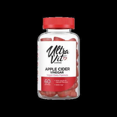 UltraVit Gummies Apple Cider Vinegar 60 дъвчащи бонбони | VPLab