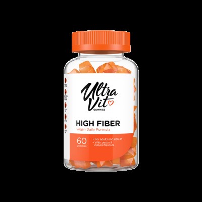 UltraVit Gummies High Fiber 60 дъвчащи бонбони | VPLab