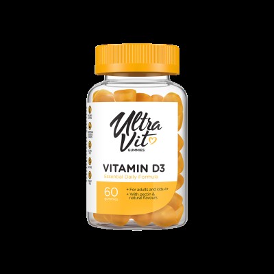 UltraVit Gummies Vitamin D 60 дъвчащи бонбони | VPLab