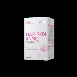 Ultra Women's Hair, Skin & Nails + Argan Oil 90 гел-капсули | VPLab Ultra Women's Hair, Skin & Nails + Argan Oil 90 гел-капсули | VPLab