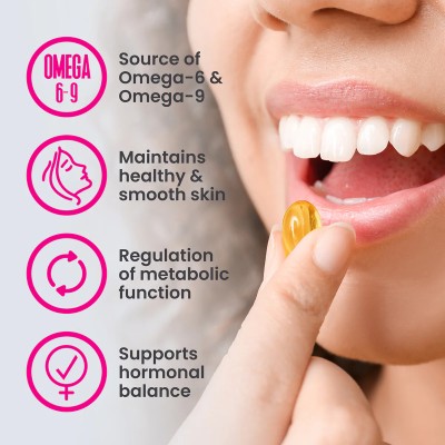 Ultra Women's Evening Primrose Oil 60 гел-капсули | VPLab