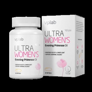 Ultra Women's Evening Primrose Oil 60 гел-капсули | VPLab