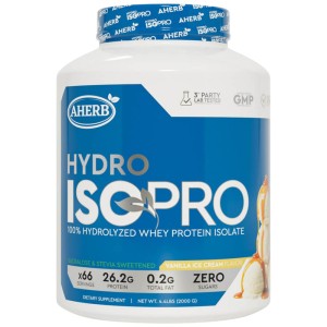 Hydro ISOPRO | 100% Hydrolyzed Isolate - Ванилия 2000 г | AHerb Hydro ISOPRO | 100% Hydrolyzed Isolate - Ванилия 2000 г | AHerb