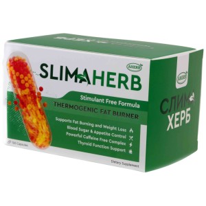 SLIMAHERB - 120 капсули | AHerb