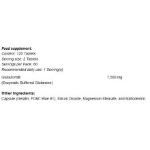 Gluta Zorb Glutamine - 120 капсули | All American EFX Gluta Zorb Glutamine - 120 капсули | All American EFX