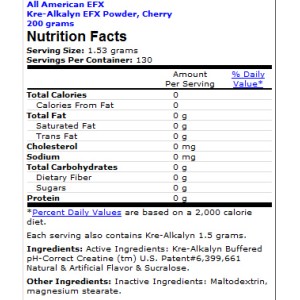 Kre-Alkalyn EFX Powder - Манго 100~110 г | All American EFX