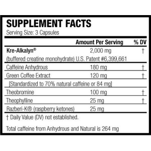 Kre-Alkalyn Hardcore - 120 капсули | All American EFX