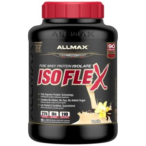 IsoFlex | Pure Whey Isolate ~ Truly Superior Protein Technology - Ванилия 2272 г | Allmax Nutrition