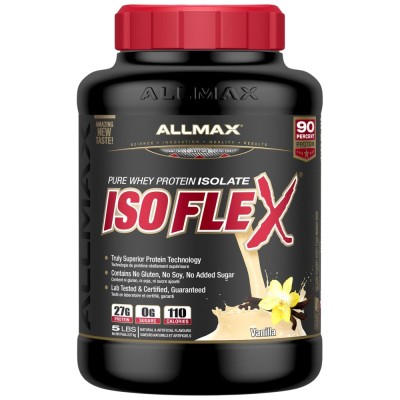IsoFlex | Pure Whey Isolate ~ Truly Superior Protein Technology - Ванилия 2272 г | Allmax Nutrition