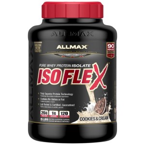 IsoFlex | Pure Whey Isolate ~ Truly Superior Protein Technology - Бисквити с крем 2272 г | Allmax Nutrition
