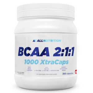 BCAA 2:1:1 1000 XtraCaps 360 капсули | Allnutrition