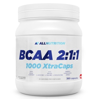 BCAA 2:1:1 1000 XtraCaps 360 капсули | Allnutrition