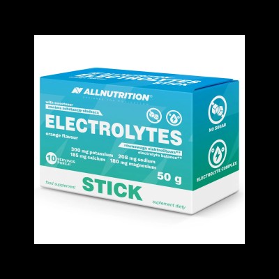 Electrolytes Stick - Електролити - Портокал | 10 сашета