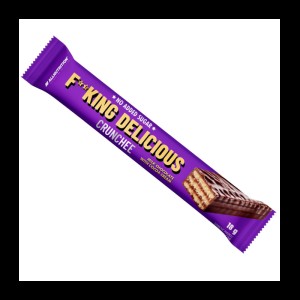 F**king Delicious Crunchee - Протеинова Вафла - Млечен шоколад | 18g F**king Delicious Crunchee - Протеинова Вафла - Млечен шоколад | 18g