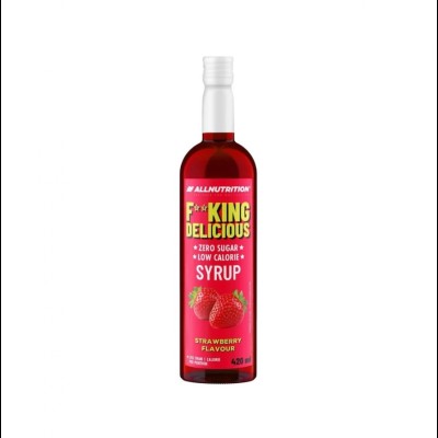 F**King Delicious Syrup Zero - Strawberry - Диетичен Сироп - Ягода | 420ml