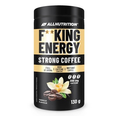 F**King Energy Strong Coffee - Карамел 130 гр | Allnutrition F**King Energy Strong Coffee - Карамел 130 гр | Allnutrition