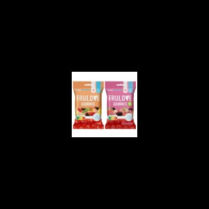 Frulove Gummies - Диетични Желирани Бонбони - Ягода | 35g Frulove Gummies - Диетични Желирани Бонбони - Ягода | 35g