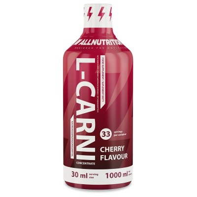 L-Carni Concentrate + Green Tea - Череша 1000 мл | Allnutrition