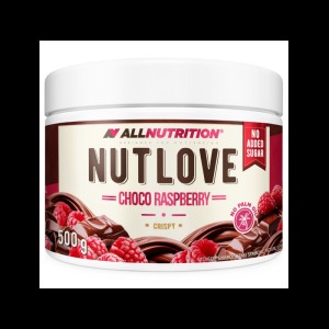 Nutlove Choco Raspberry Crisp - Диетичен Крем За Мазане - Шоколад и малина | 500g