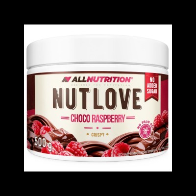 Nutlove Choco Raspberry Crisp - Диетичен Крем За Мазане - Шоколад и малина | 500g