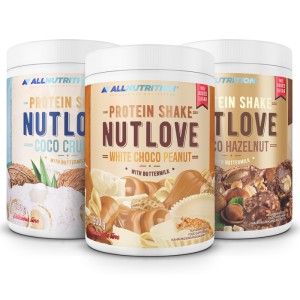 NutLove Protein Shake - Бял шоколад с кокос 630 гр | AllNutrition