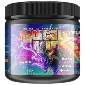 Radical Riot V3 Hardcore Pre Workout - Dragon Fruit 340 г | American Supps