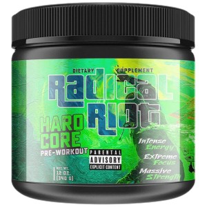 Radical Riot V3 Hardcore Pre Workout - Зелена ябълка 340 г | American Supps Radical Riot V3 Hardcore Pre Workout - Зелена ябълка 340 г | American Supps