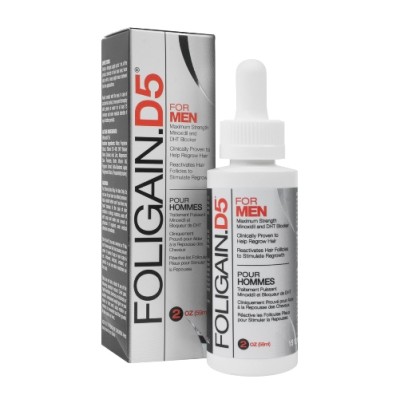 FOLIGAIN.D5 Против косопад и оплешивяване MINOXIDIL 5% 59мл | Anagen Research Изцяло с натурални съставки Възстановява косата Прониква в дълбочина и предотвратява оплешивяването Какво представлява FOLIG FOLIGAIN.D5 Против косопад и оплешивяване MINOXIDIL 