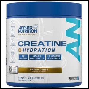Creatine + Hydration Unflavored - Креатин и Електролитна Формула - Неовкусен - Бял | 330g