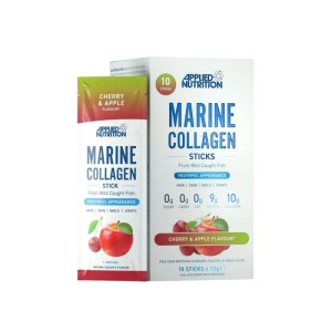 Marine Collagen Stick - Череша и ябълка 10x12 гр | Applied Nutrition