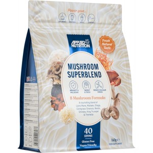 Mushroom Superblend - Неовкусен 160 гр | Applied Nutrition Mushroom Superblend - Неовкусен 160 гр | Applied Nutrition