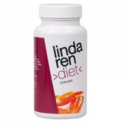 [Linda ren diet Chitosan 80 капсули | Artesania Agricola Повишава чревната перисталтика Предотвратява усвояването на мазнините Осигурява усещане за ситост Нормализира чревната микрофлора Поддържа нормалн