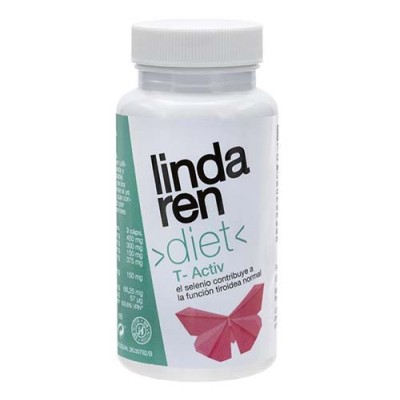[Linda ren diet T-Activ 90 капсули | Artesania Agricola Допринася за нормалната функция на щитовидната жлеза Поддържа активен метаболизма Капсули за Забързване на Метаболизма е на отлична цена от Artesania Agr